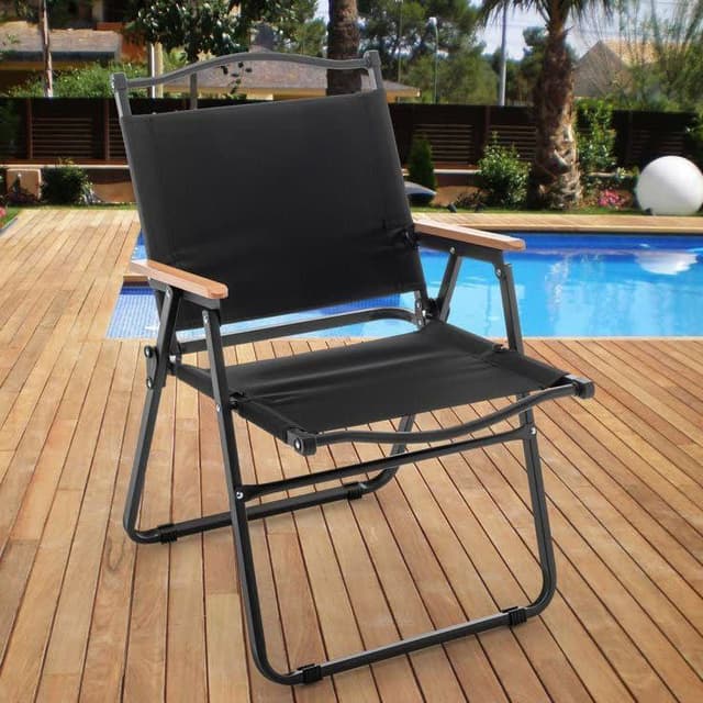 كرسي التخييم الفاخر الحجم الكبير