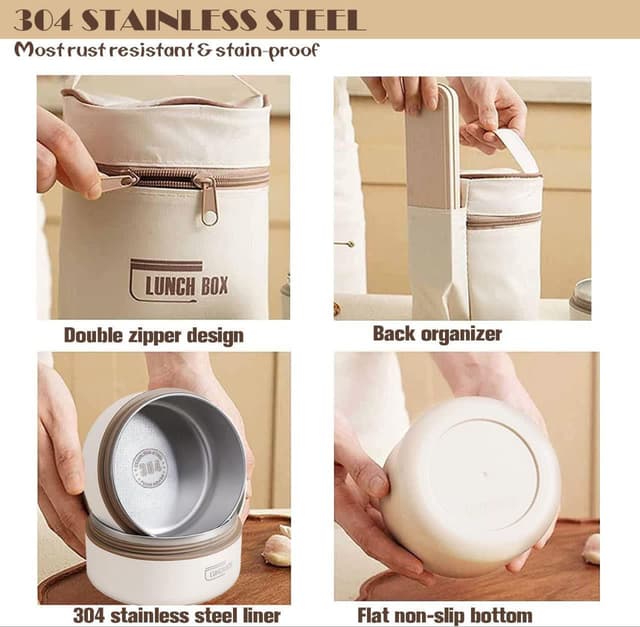 صندوق الغداء الفاخر من إنوكس 304